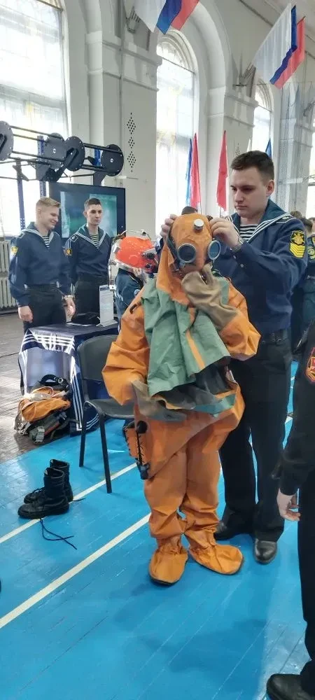 Наши кадеты на день открытых дверей в ВКА имени А.Ф. Можайского