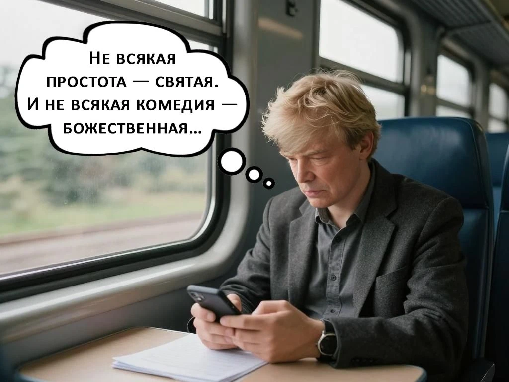 С новым понедельником, друзья! Завершаем лето в компании нейросетевого Венедикта Ерофее...
