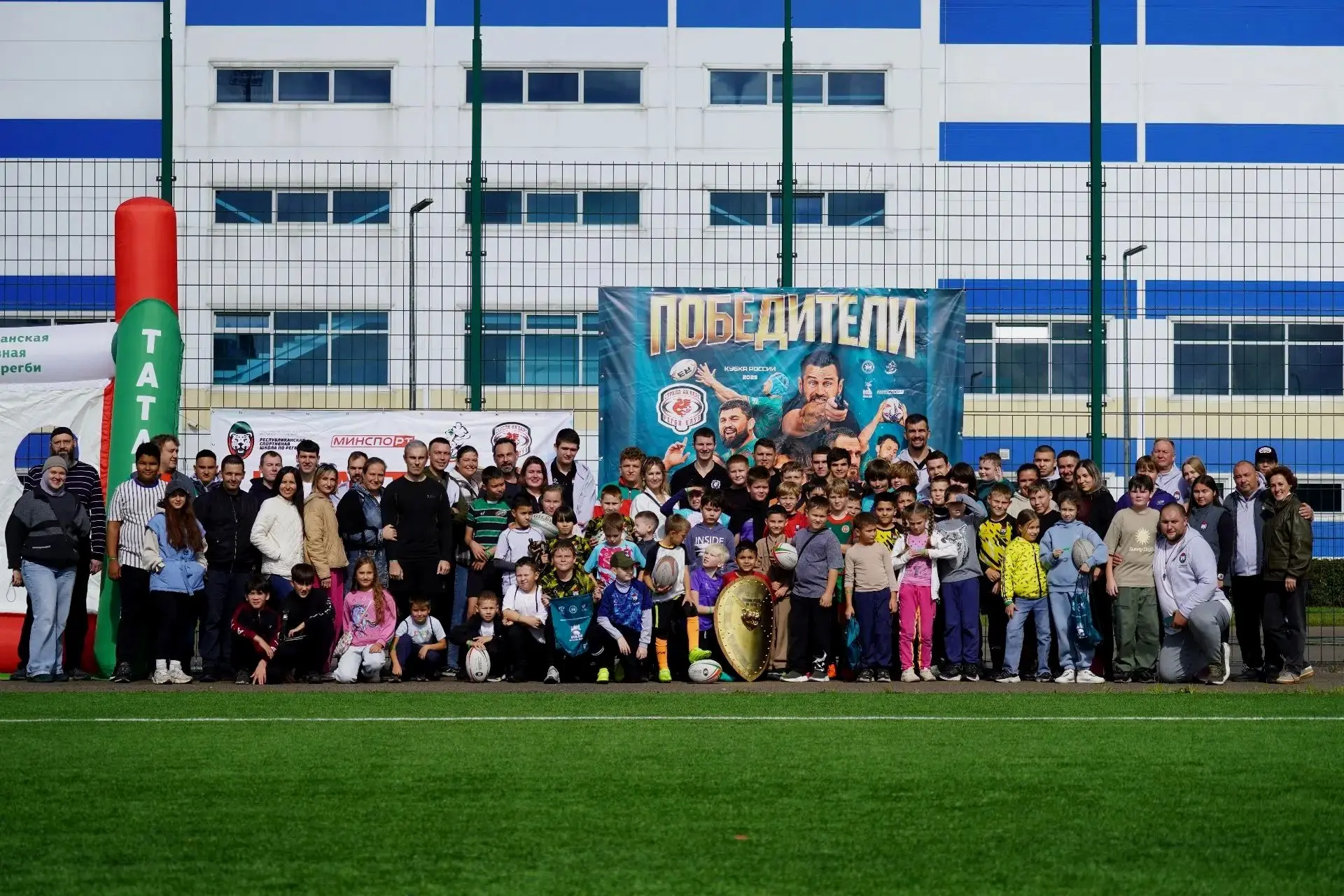 Сегодня на стадионе «Тулпар» состоялся День открытых дверей нашей школы!