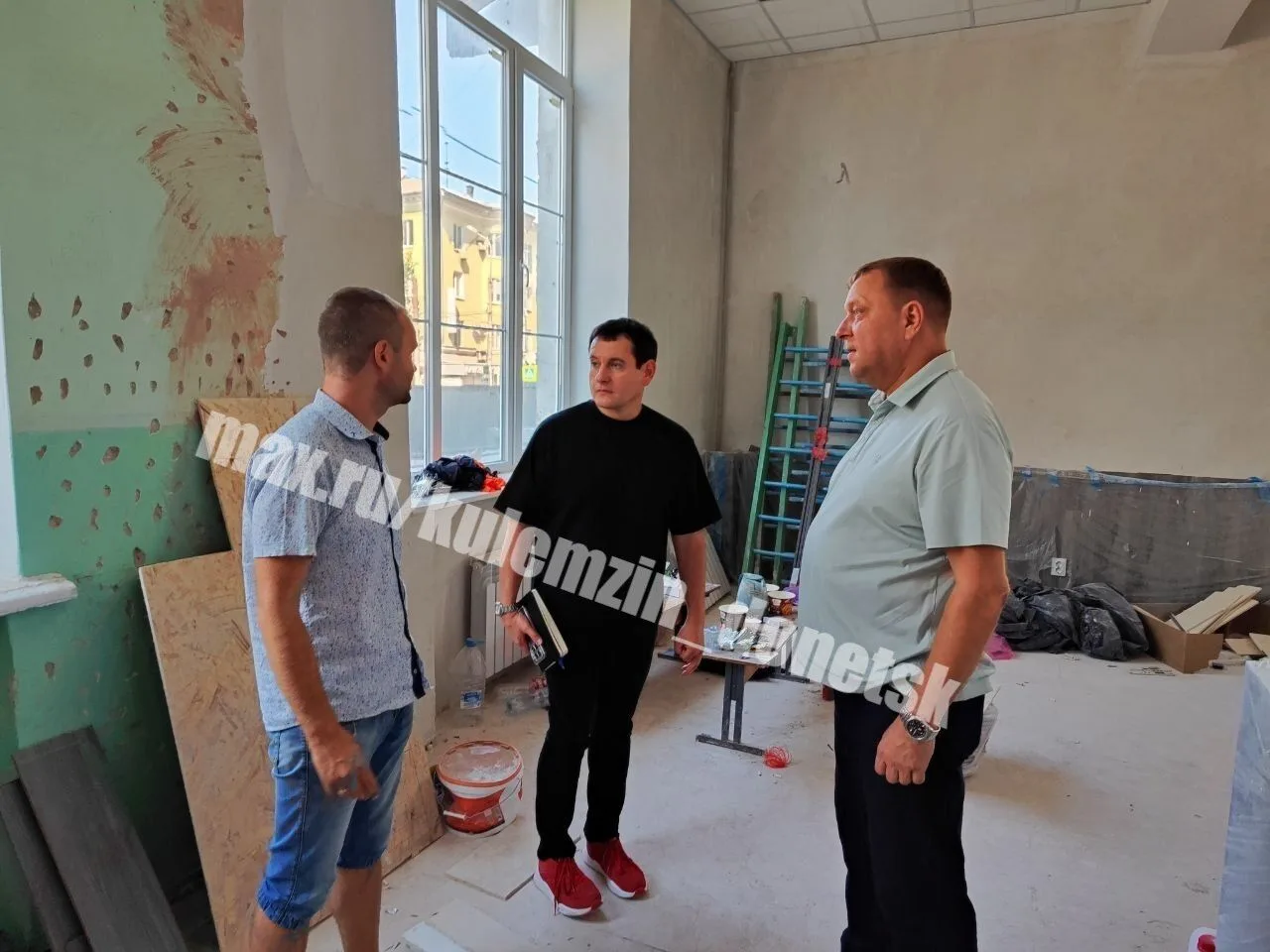 ⚡️ Заместитель главы администрации городского округа Донецк Игорь Сапрыкин посетил шахм...