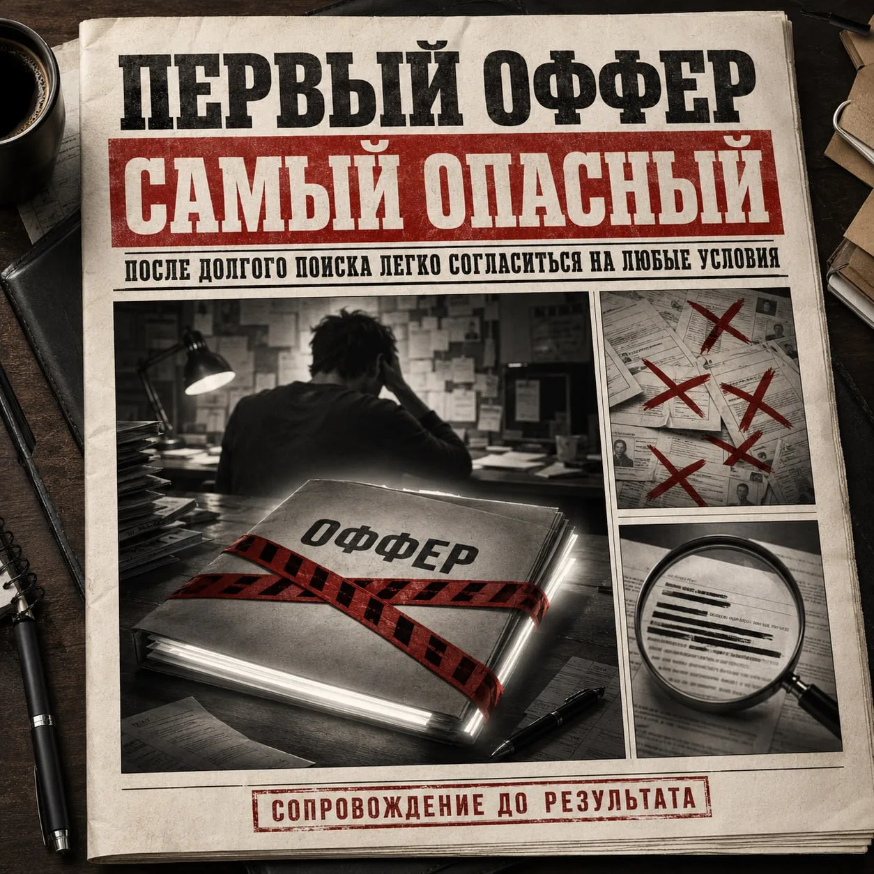 ⭐ ПЕРВЫЙ ОФФЕР ПОСЛЕ ДОЛГОГО ПОИСКА - САМЫЙ ОПАСНЫЙ