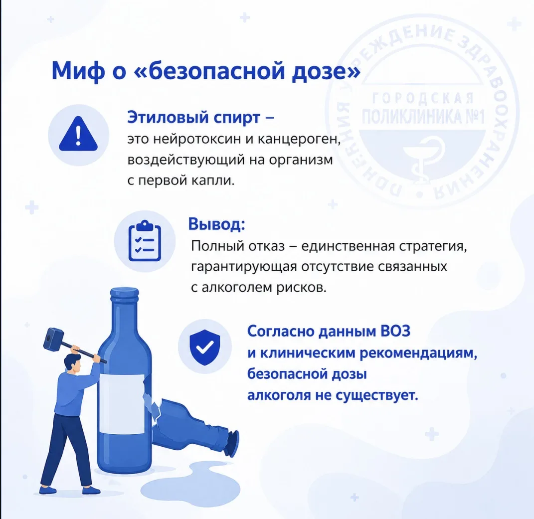🚫 Безопасной дозы нет. Это не теория, а факт.