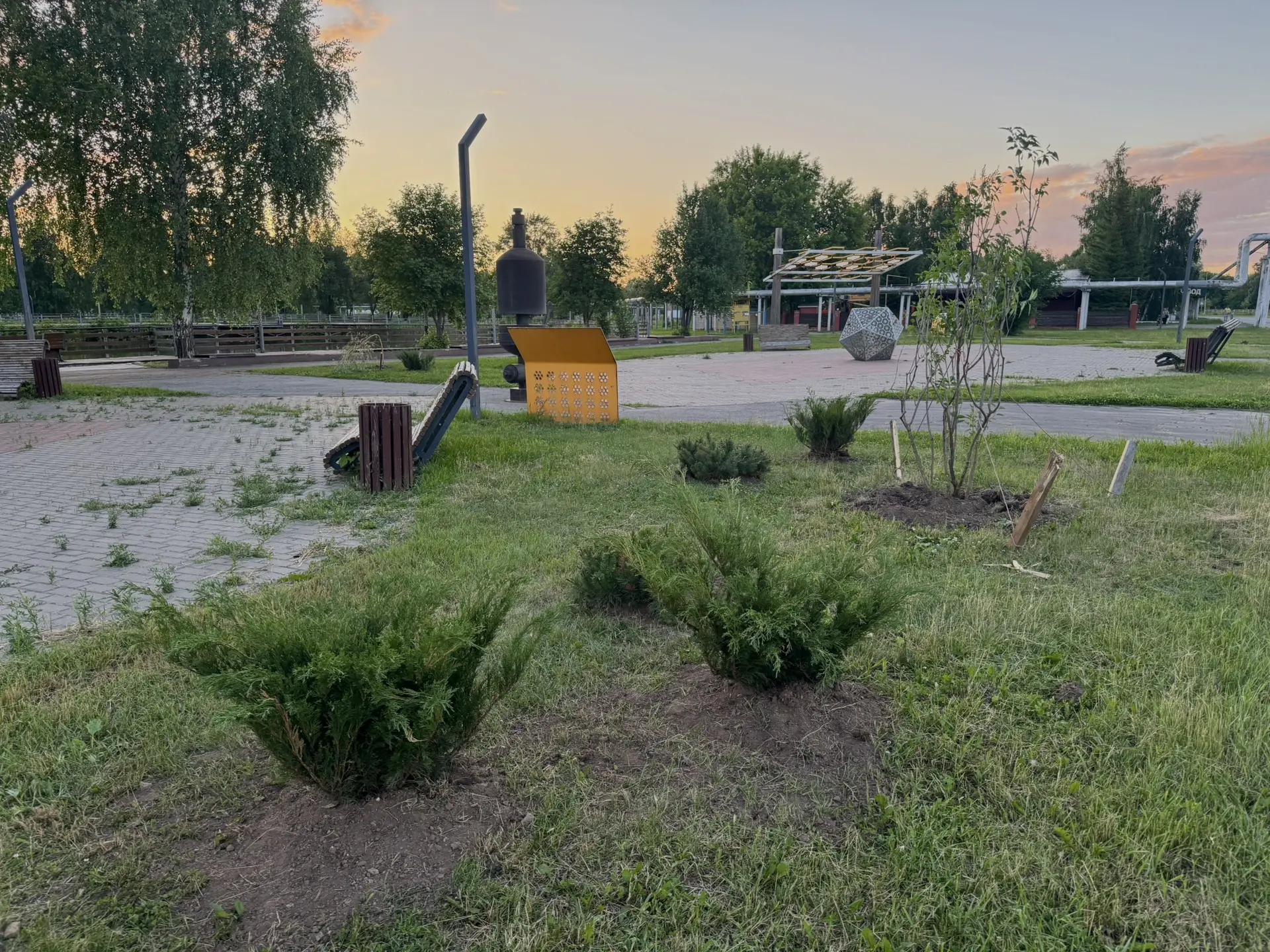 🌿 «Зеленый Менделеевск»: более 50 новых саженцев украсят город

🌳По поручению Главы Менделеевского