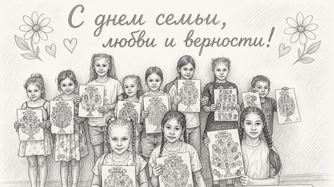 👣Детство — основа семьи, а лагерное лето дарит самые душевные воспоминания!

В День семьи, любви и 