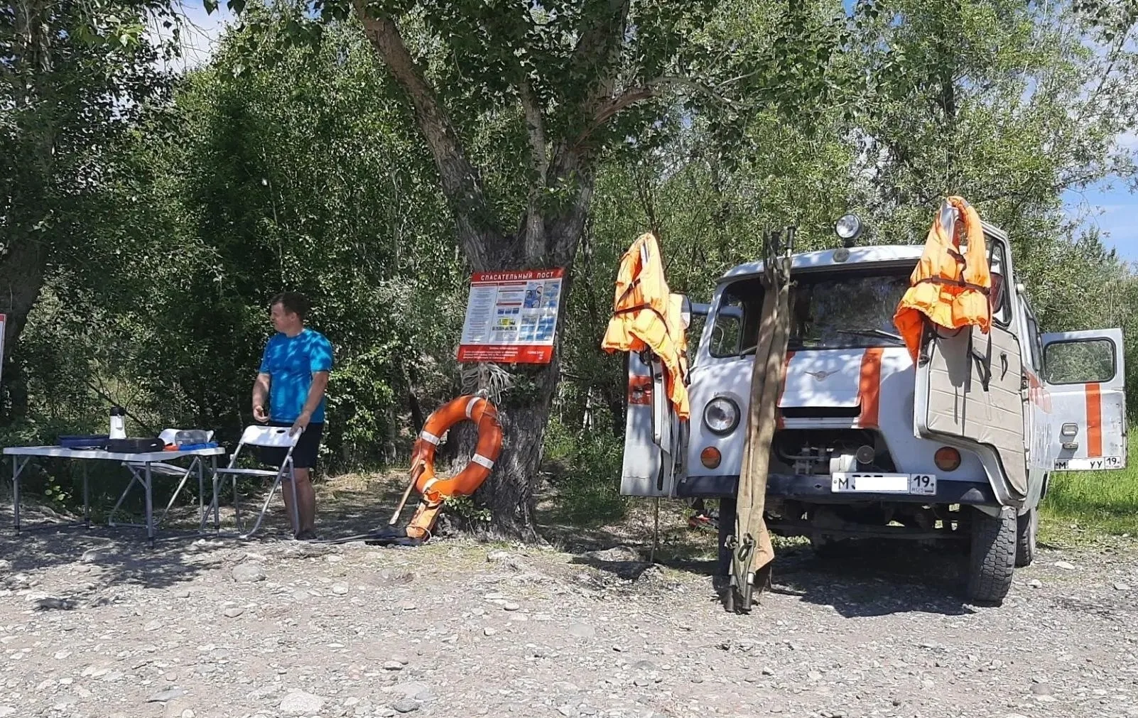 С 15 июня специалистами Госкомитета по ГО, ЧС и ПБ Хакасии совместно с государственными инспекторами