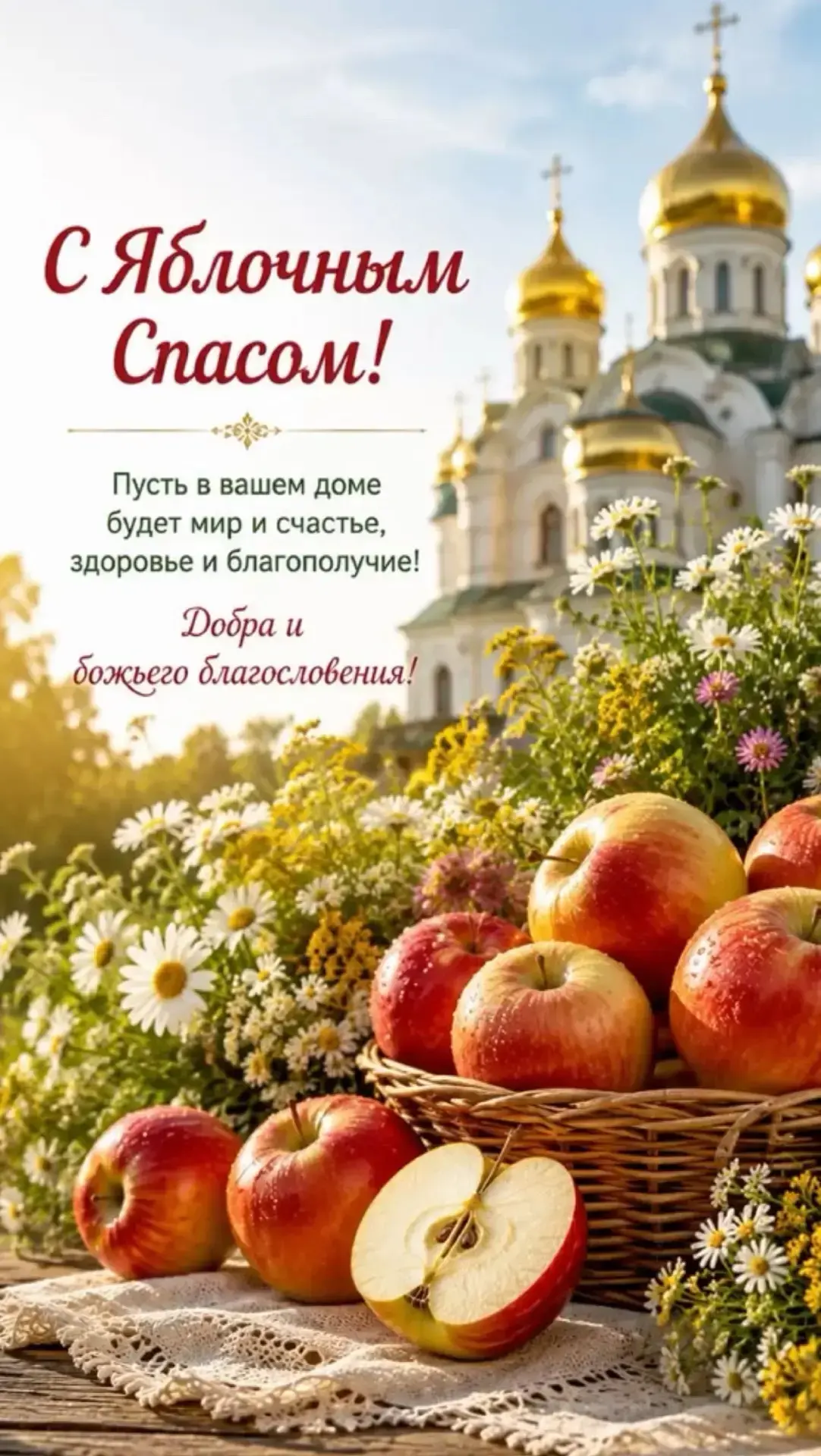 С Яблочным Спасом, дорогие жители городского округа! 🎉