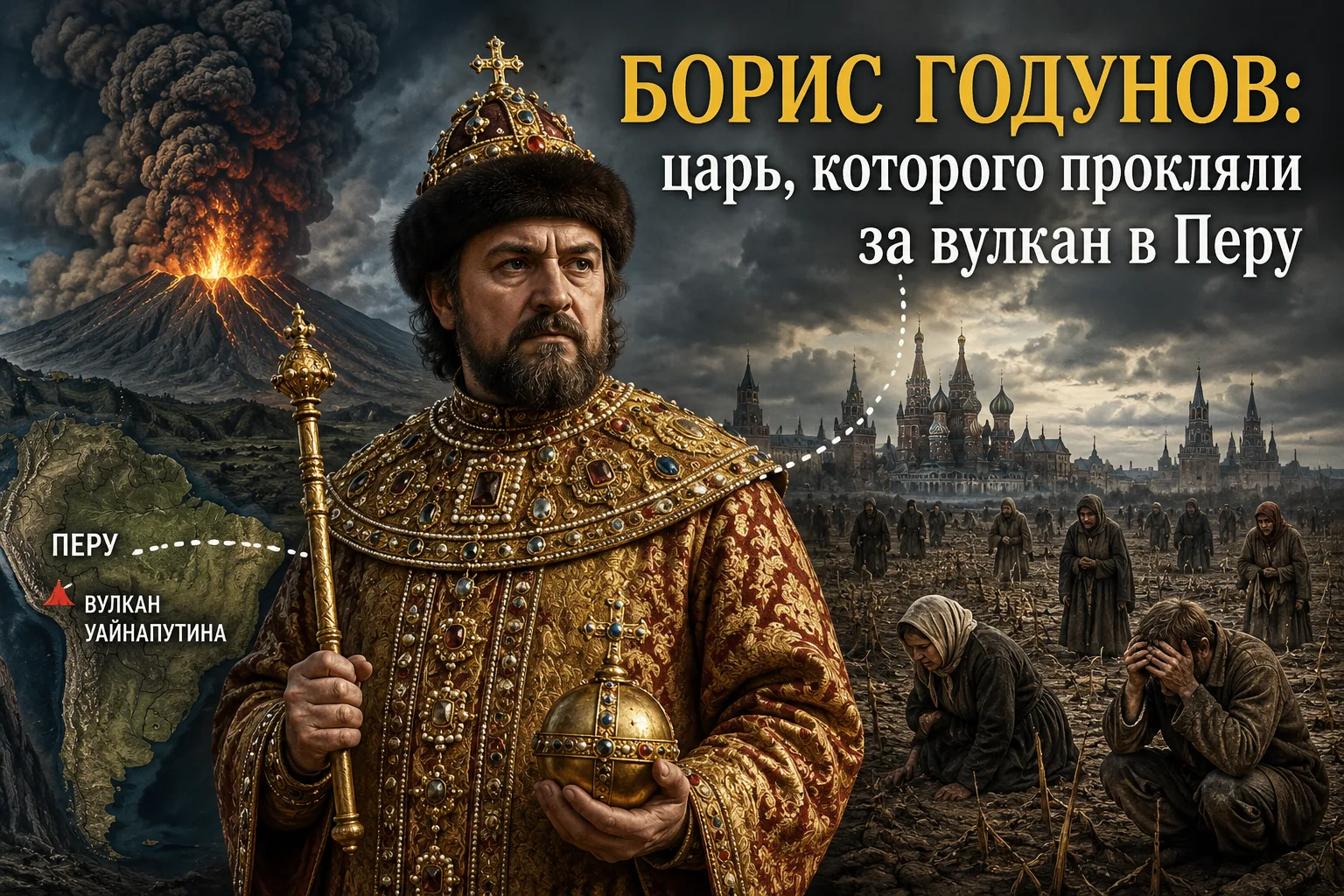 Борис Годунов: царь, которого прокляли за вулкан в Перу