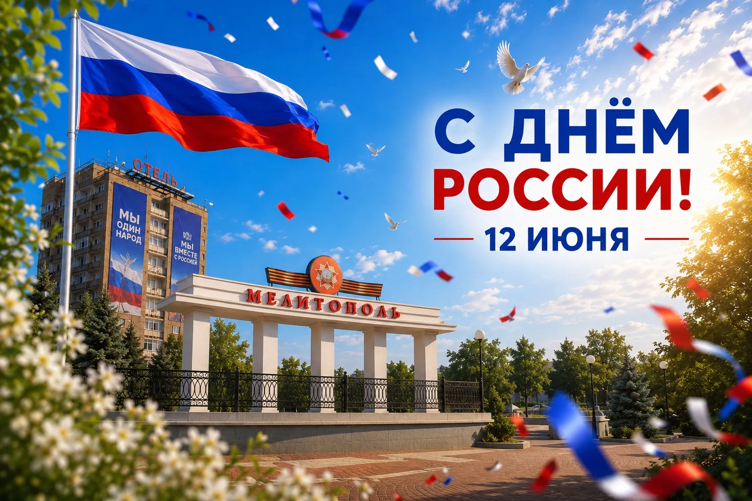 Дорогие друзья, уважаемые коллеги!

Сегодня мы отмечаем День России — праздник, который с каждым год