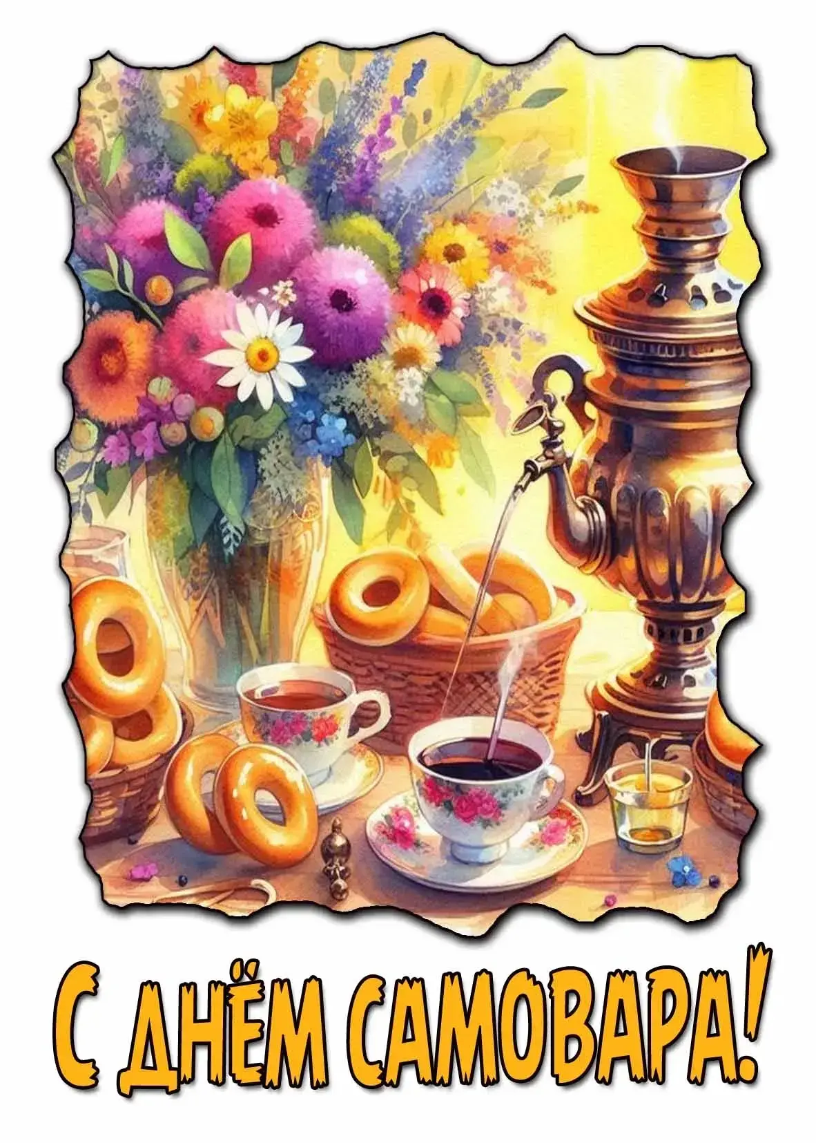 Тема дня в нашем саду: Праздник русского Самовара! ☕️🫖
