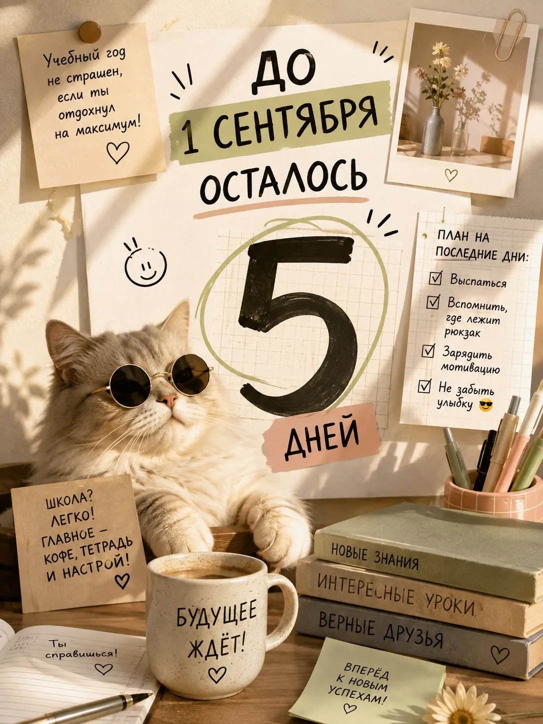 ⏳До 1 сентября - 5 дней!
