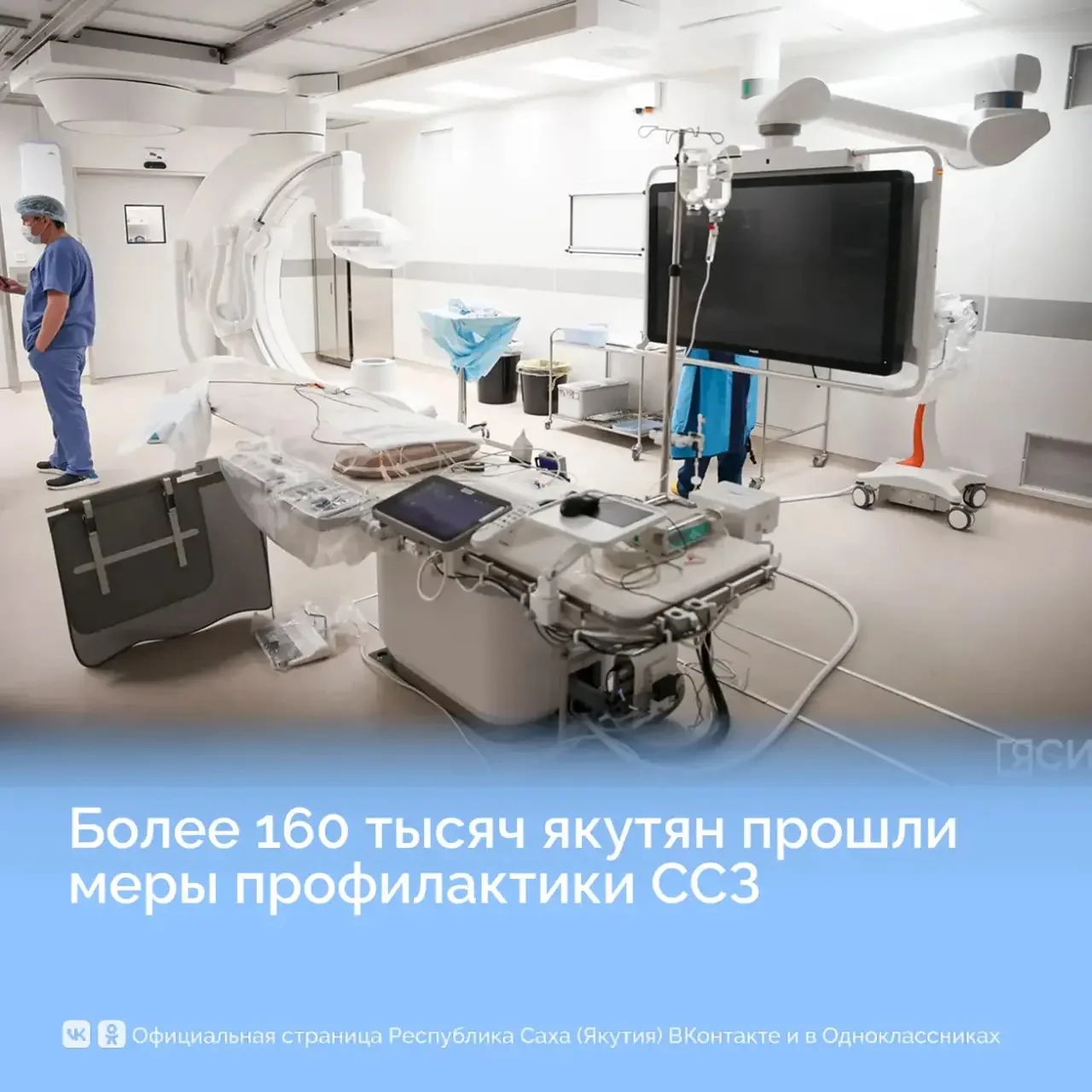 Более 160 тысяч якутян охвачено профилактическими мероприятиями в рамках борьбы с сердечно‑сосудисты