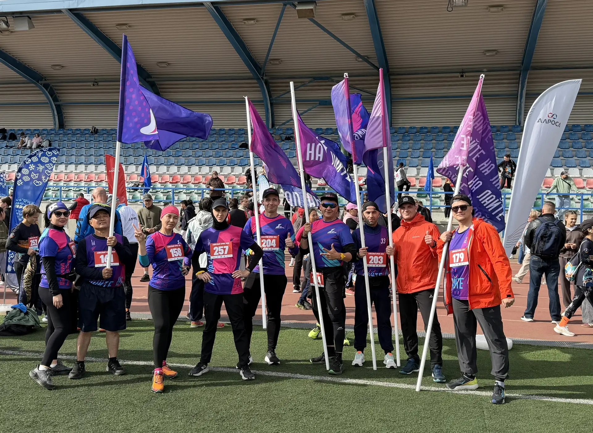 398 участников и километры адреналина! 💎🏃‍♂️