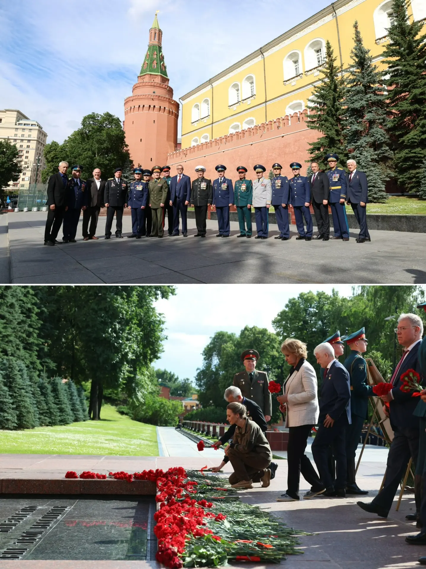 Вчера, в День памяти и скорби, депутаты Московской городской Думы вместе с Героями Советского Союза 