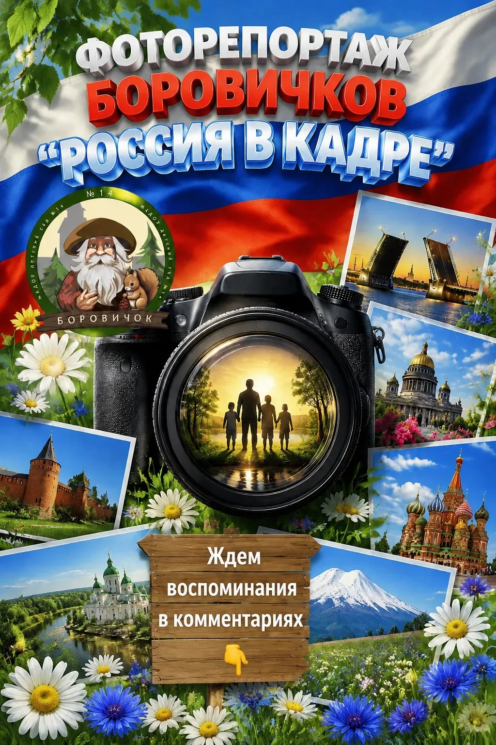 🇷🇺«Россия в кадре»🏞

🤍💙❤Приближается один из главных государственных праздников нашей страны — 