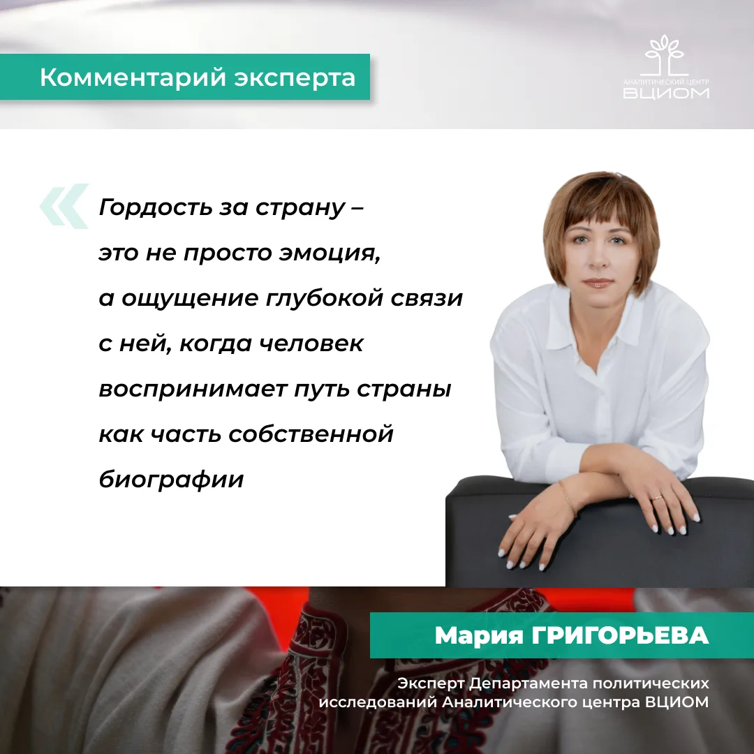 О важности чувства гордости за страну рассказывает ведущий эксперт Департамента политич...