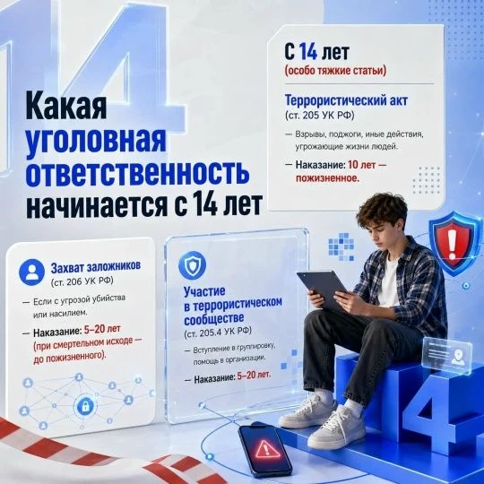 Терроризм — самое тяжкое преступление, и за него полагается суровое наказание.