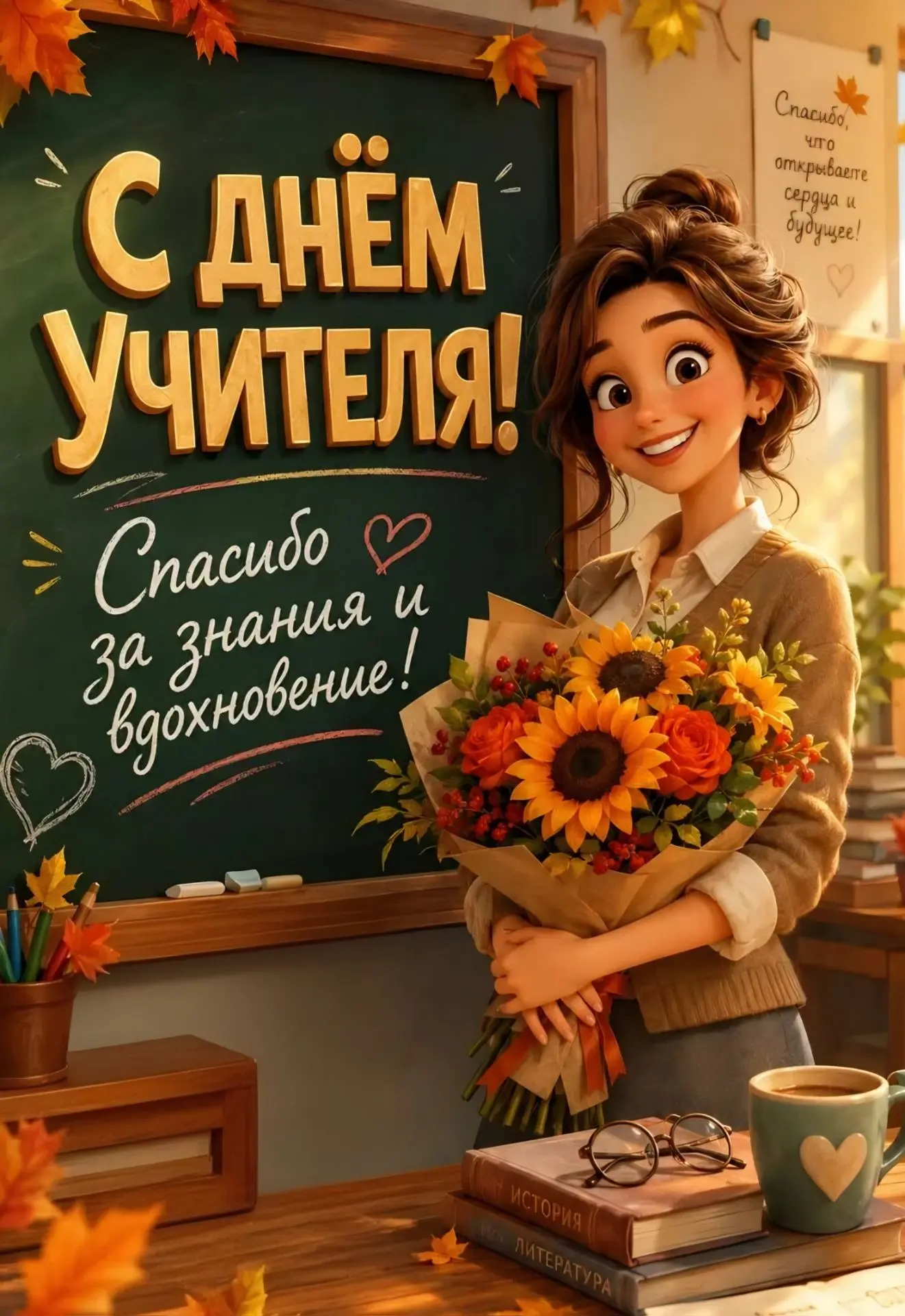 📚 С ДНЁМ УЧИТЕЛЯ!