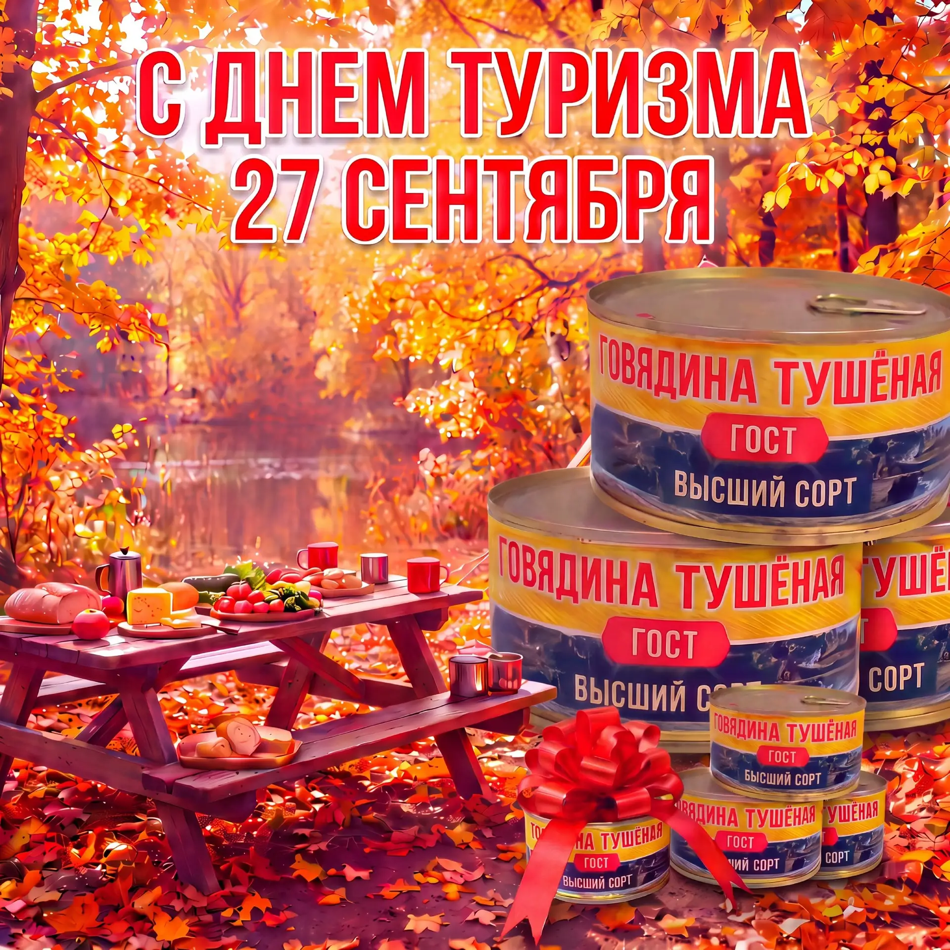 С Всемирным Днём туризма! 🏕️🍂