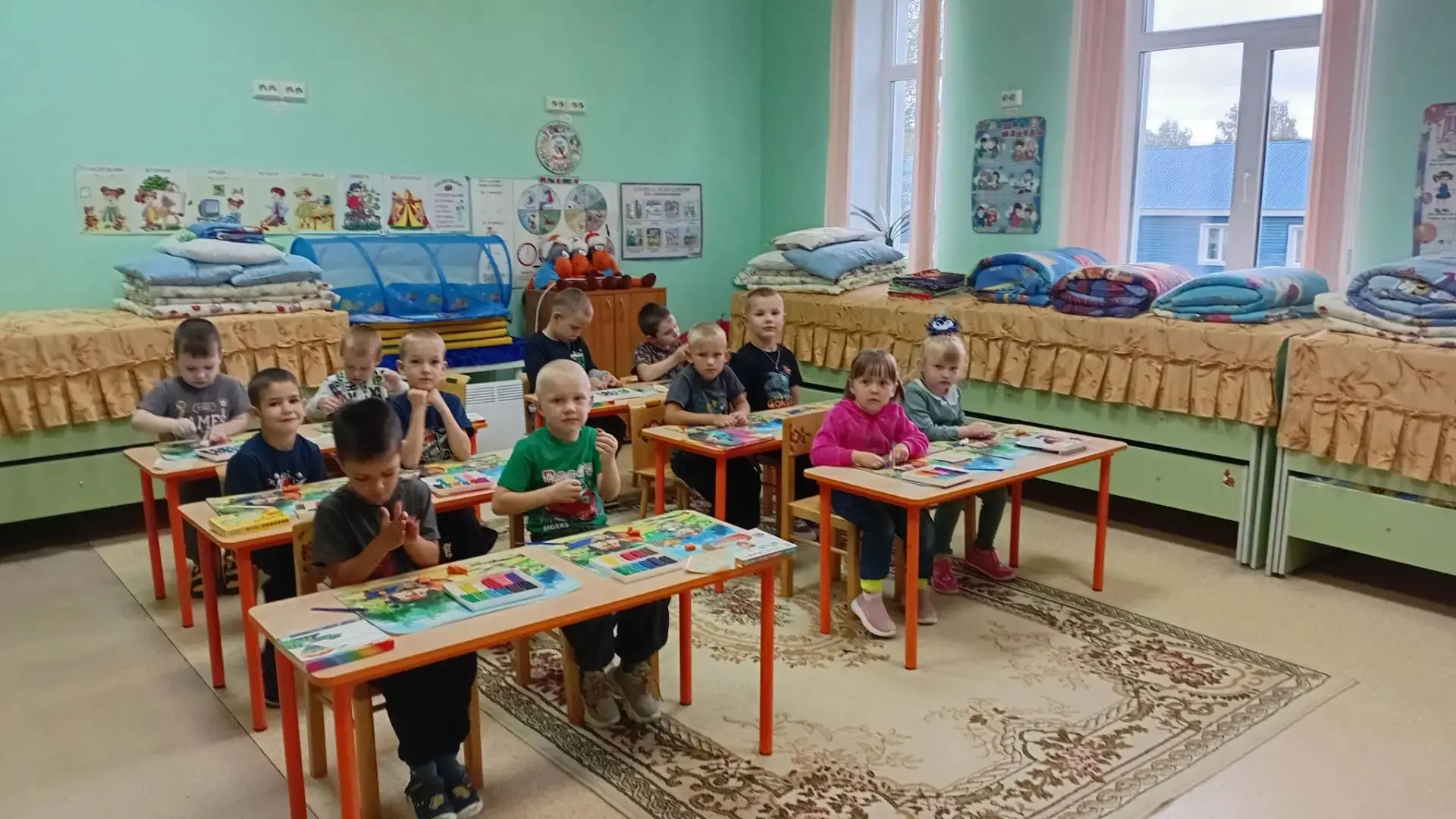 Занятия в группе дошкольного образования.