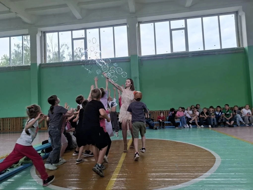 🤡В школьный лагерь приехал цирк🎉