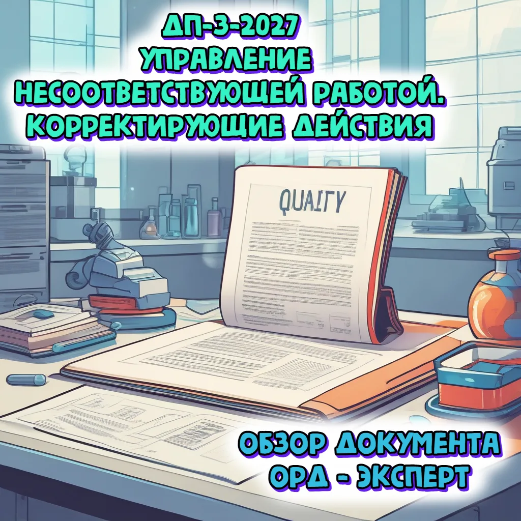 🔥 Вышла новая документированная процедура! ДП-3-2027 «Управление несоответствующей раб...