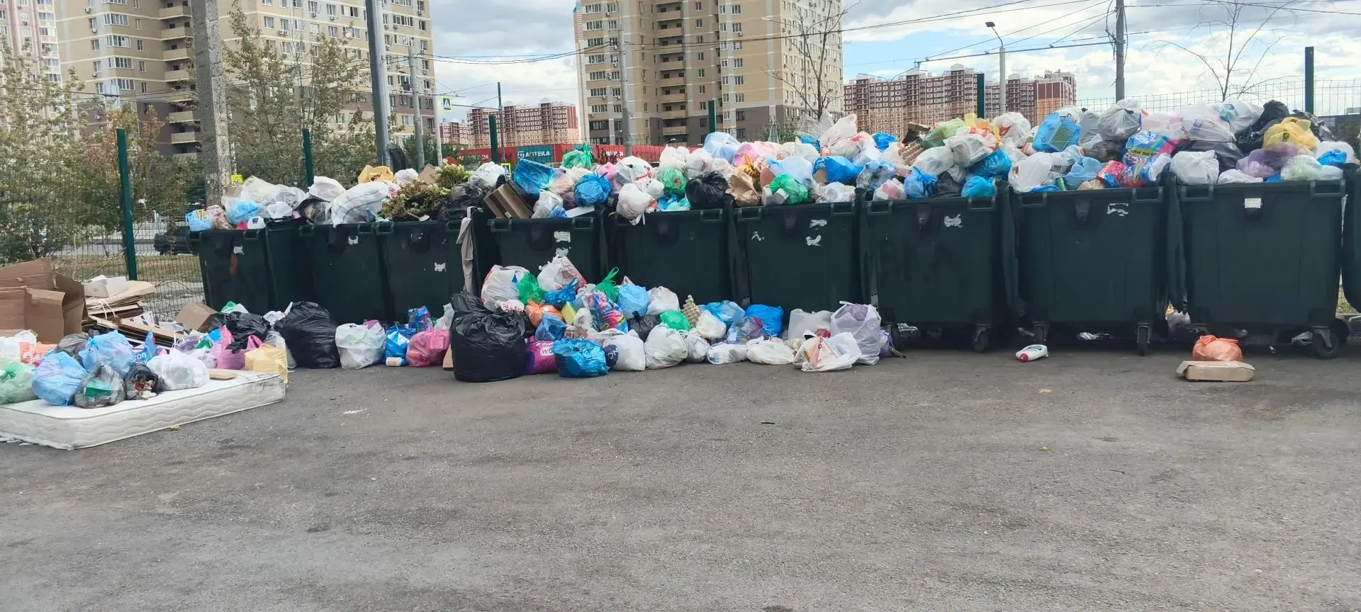 Не удивительно, что по всему району, крысы бегают