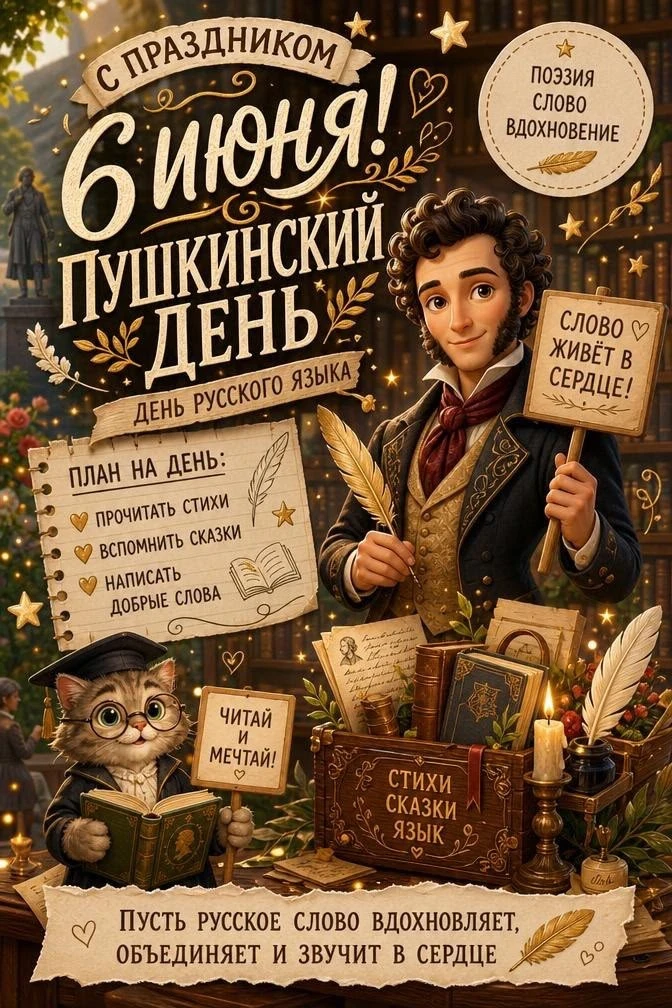Дорогие друзья, ученики, родители и коллеги! От всей души поздравляем Вас с Днем русско...