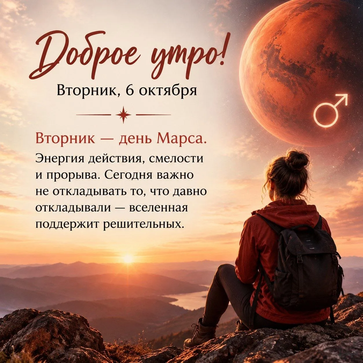 Доброе утро! Вторник, 6 октября