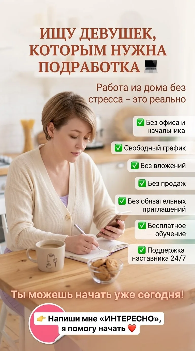 📣 СРОЧНЫЙ НАБОР: Удаленная подработка