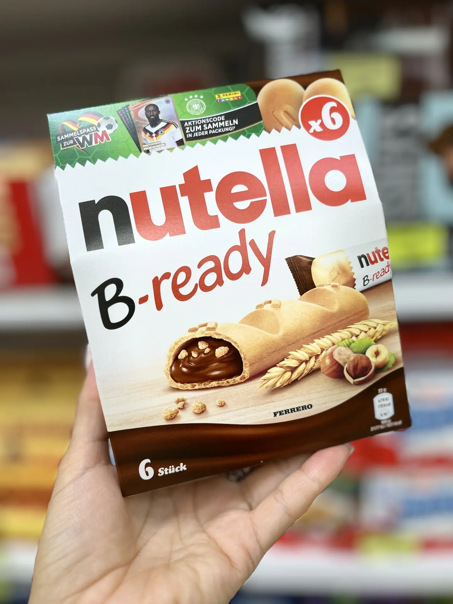 Ещё одна крутая новинка - вафельный батончик от Nutella🌰 любовь с первого кусь☺️