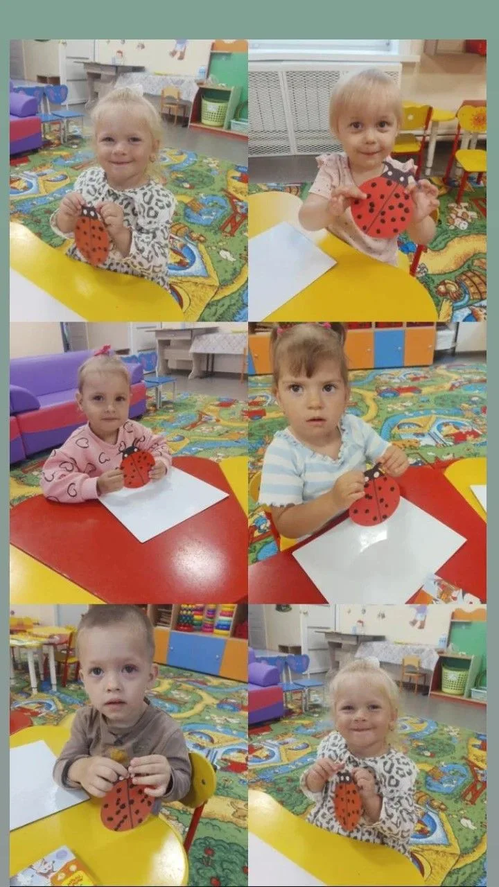 Божья коровка из пластилина 🐞