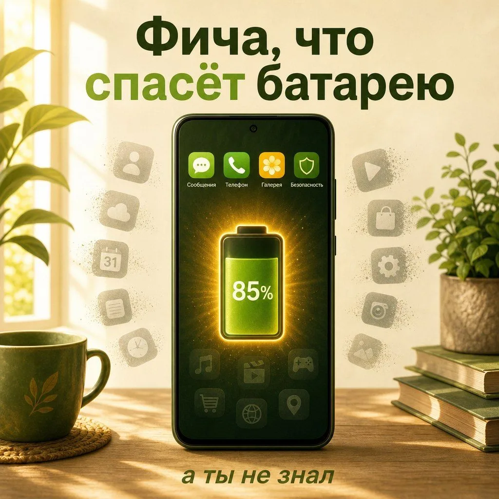 Недооценённая фича Android, которая реально экономит батарею

У Android есть функция "Адаптивная бат