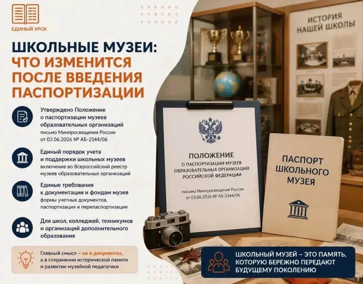 Школьные музеи: что изменится после введения паспортизации