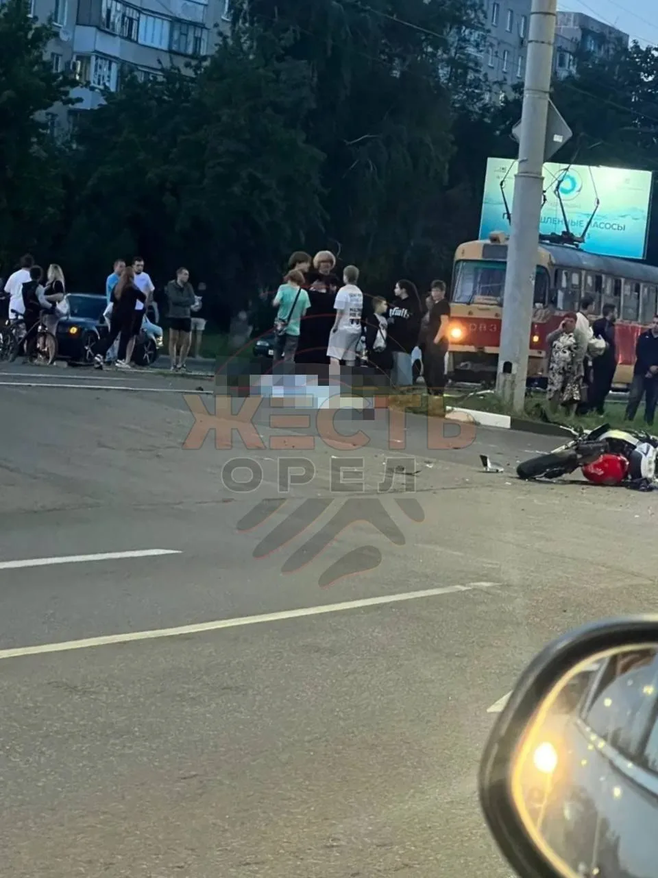 ❗️Публикуем подробности жесткой аварии с участием мотоциклиста вчера на Комсомольской в Орле

34-лет