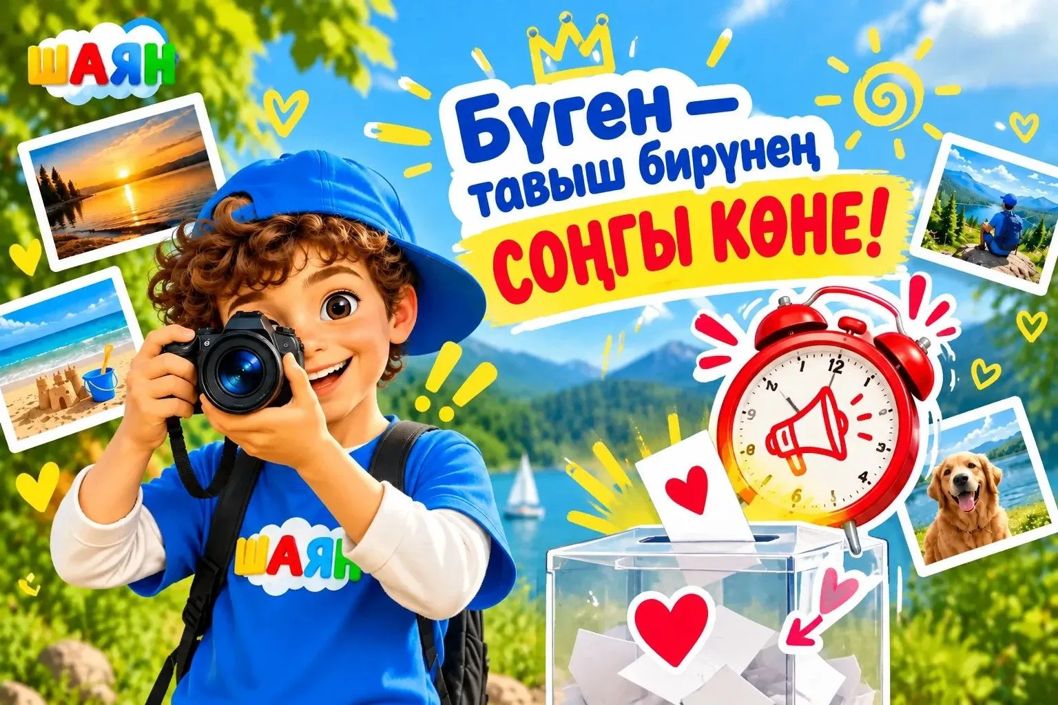 Дуслар, «Җәйге ФОТОмизгел» бәйгесендә тавыш бирү бүген тәмамлана ⏰❤️