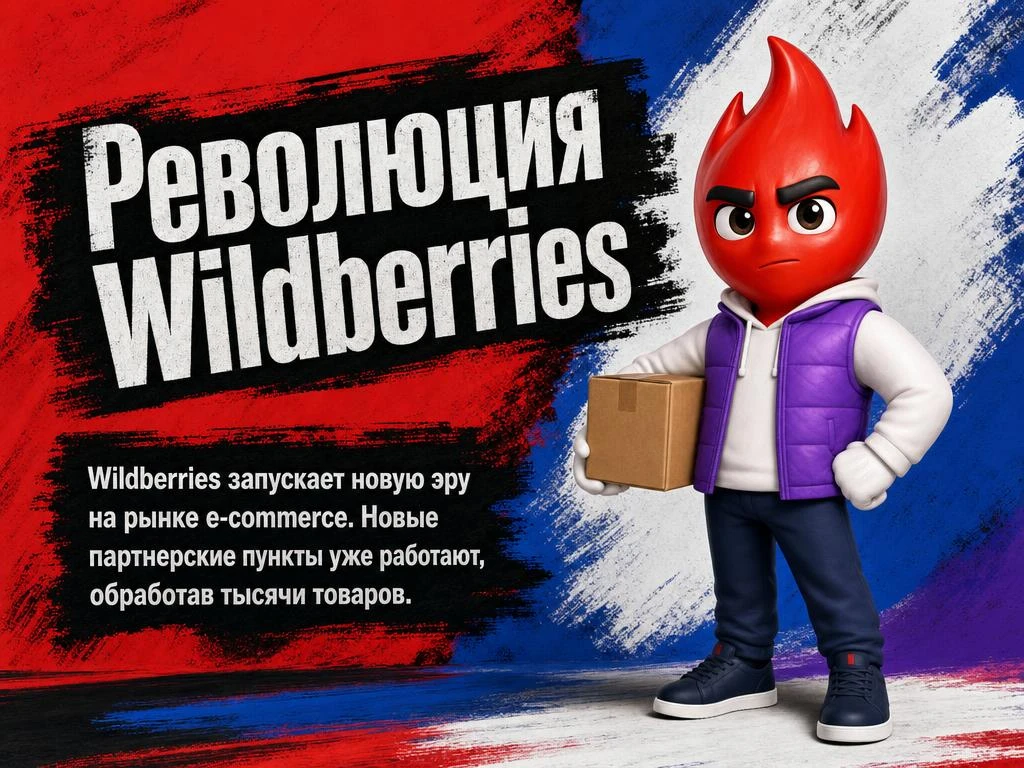 Wildberries запускает революцию в e-commerce! 🚀 Теперь продавцы могут сами сдавать тов...