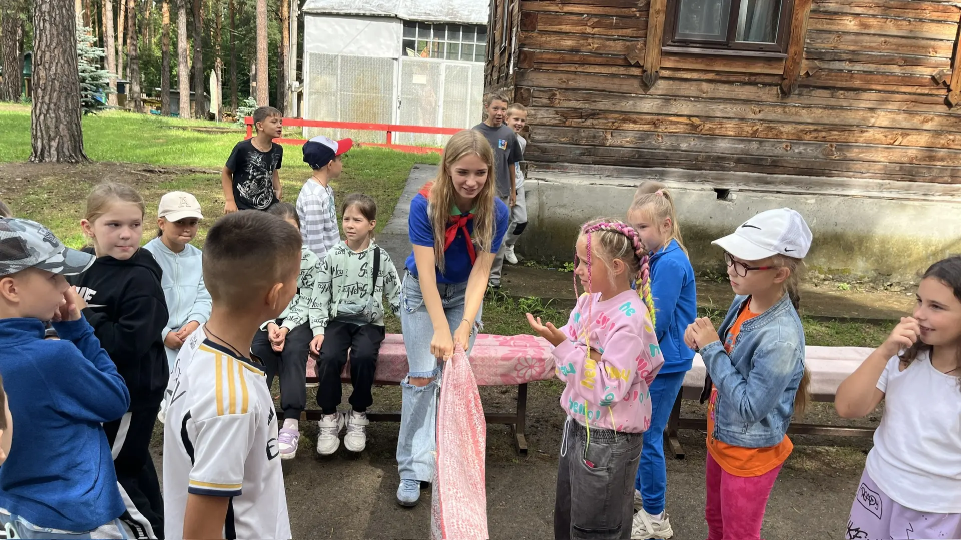 6 отряд проводит игры на знакомство🤍⚜️