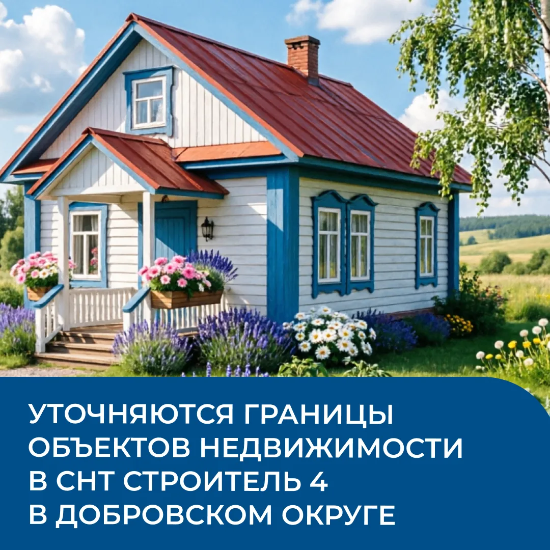 🤝 В Добровском округе разработан проект карты-плана территории по уточнению границ садового некомме