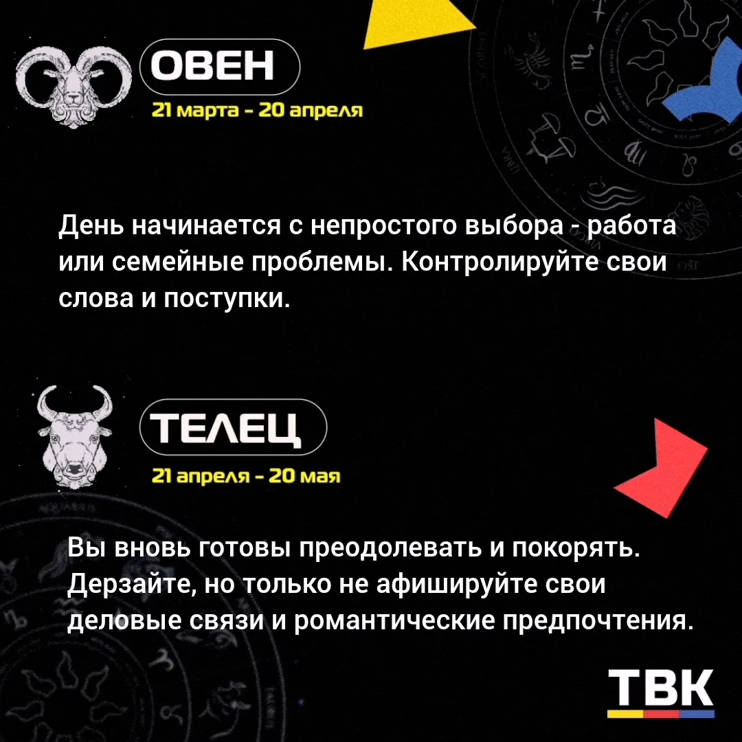 🟨🟥🟦 Астрологический прогноз на 7 сентября