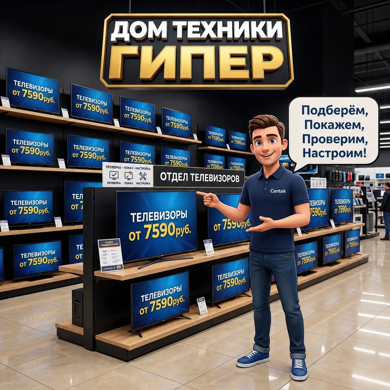 📺 Ищете телевизор? Он уже ждёт вас в «Дом Техники»!