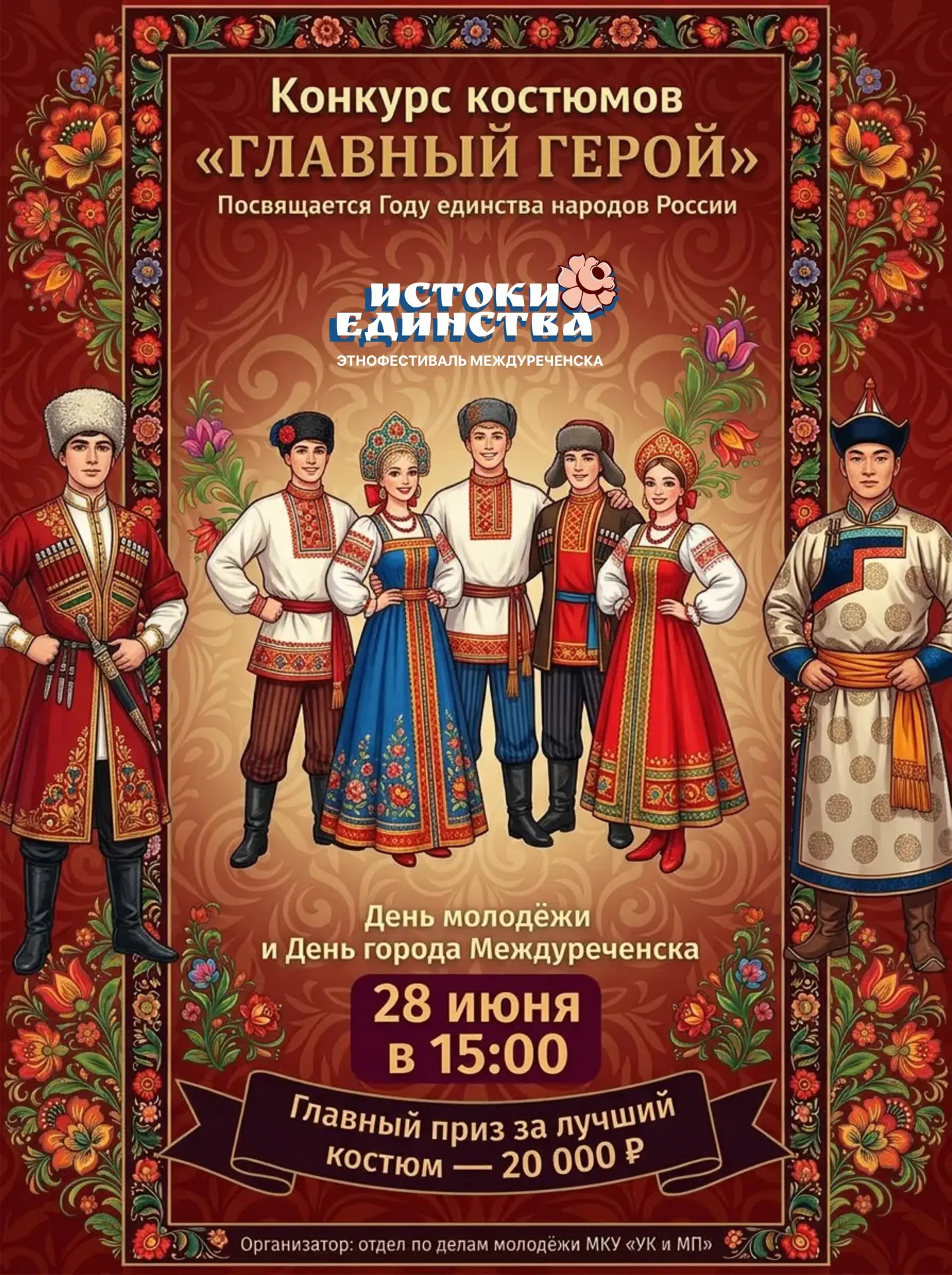 🧌ГОТОВЬ СВОЙ ЛУЧШИЙ НАРЯД🧚🏼‍♀️

Мы рады сообщить что наш конкурс костюмов состоится на летнем этн