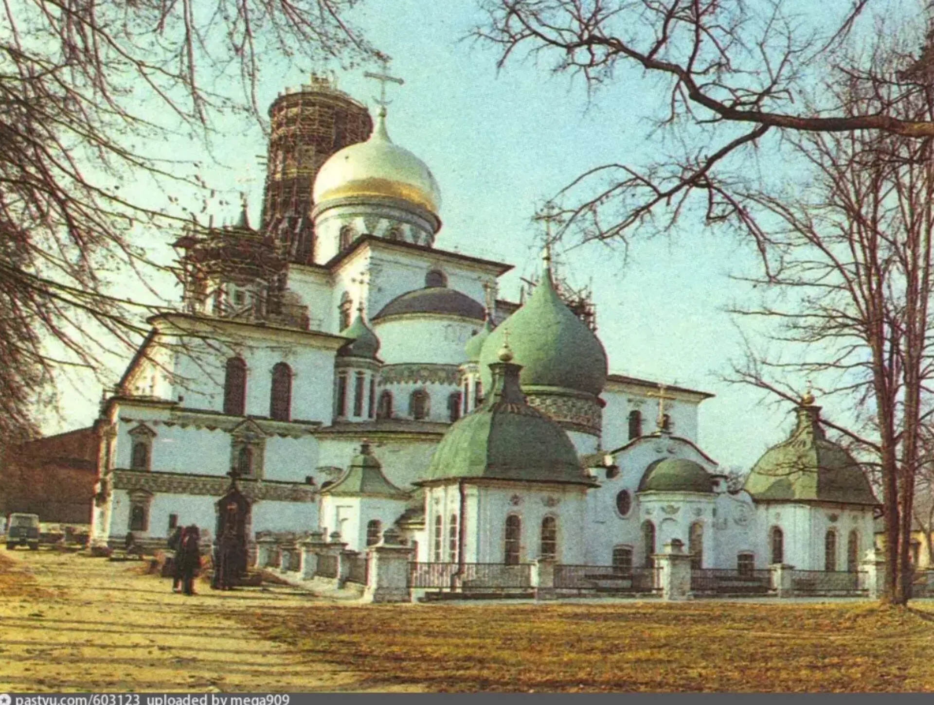 Воскресенский собор в процессе реставрации, 1987 год