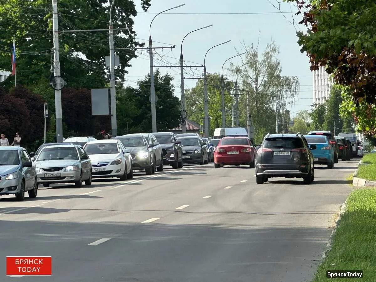 «Затор вплоть до Кургана»: грузовик ежедневно парализует движение на Дуки  По словам брянского водит