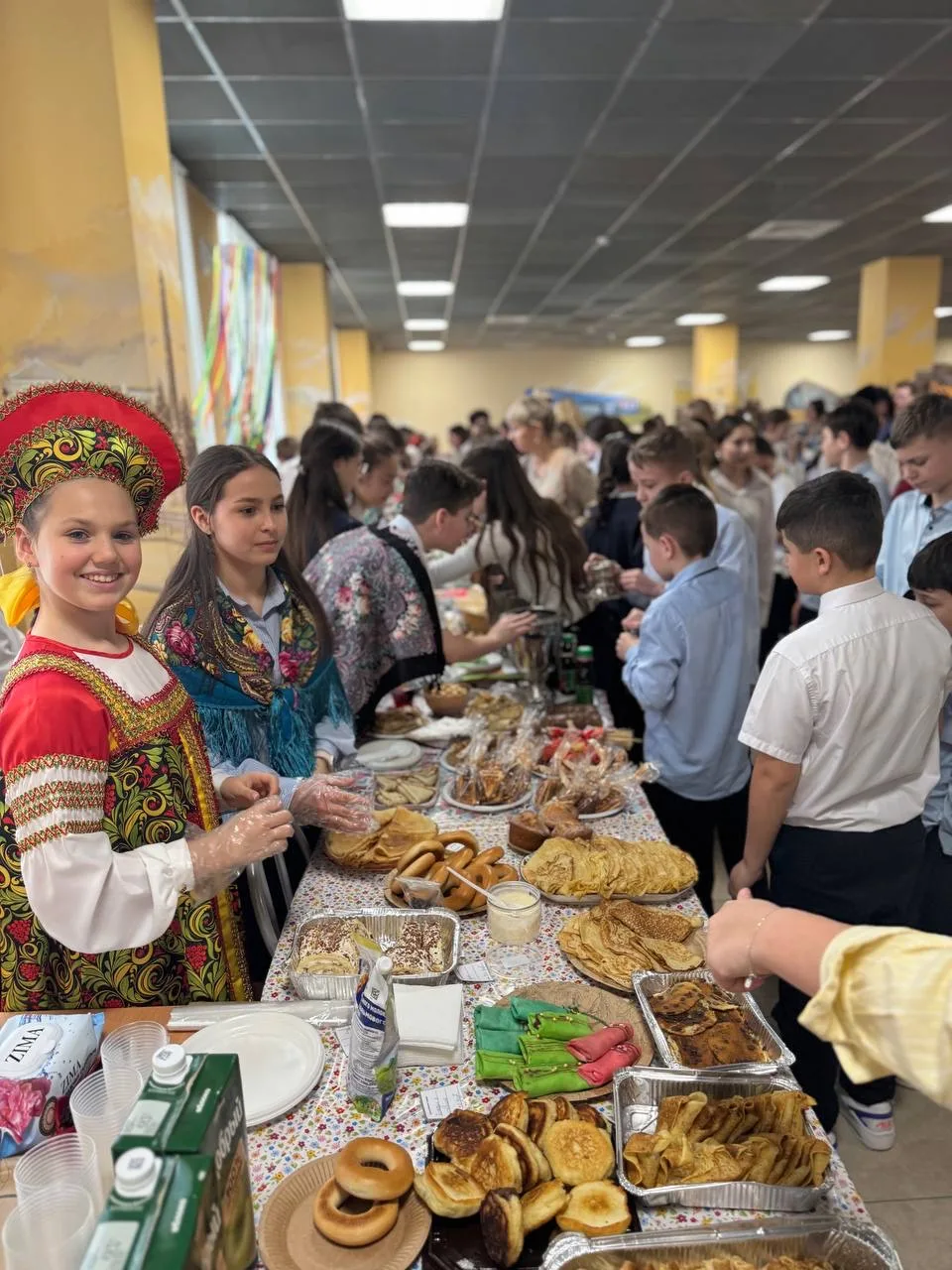 🥞☀️Сегодня в нашем Лицее прошла ярмарка «Широкая масленица», которая собрала учеников ...