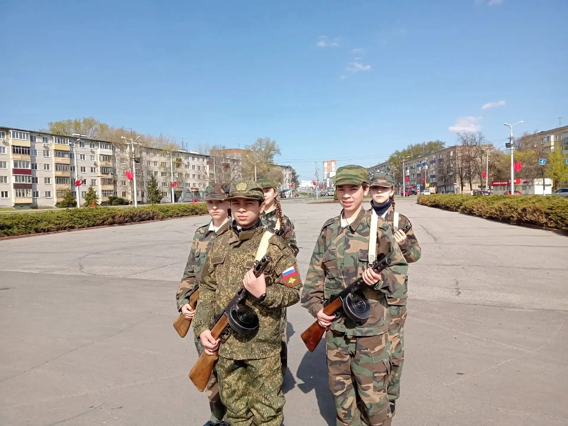 🇷🇺✨ Пост №1. Вахта Памяти. ✨🇷🇺  Участники военно-патриотического клуба «Патриот» приняли участие в П