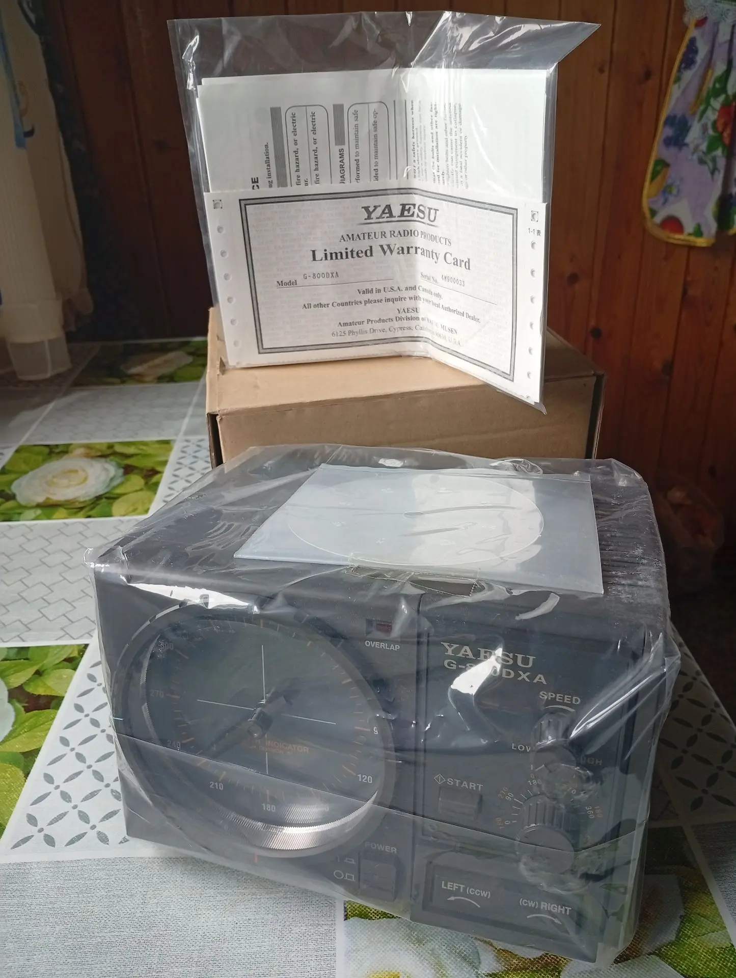 #продам #РФ Контроллер Yaesu G-800DXA (оригинал Japan) 220В. Цена 7500р. Обращаться в MAX

---------