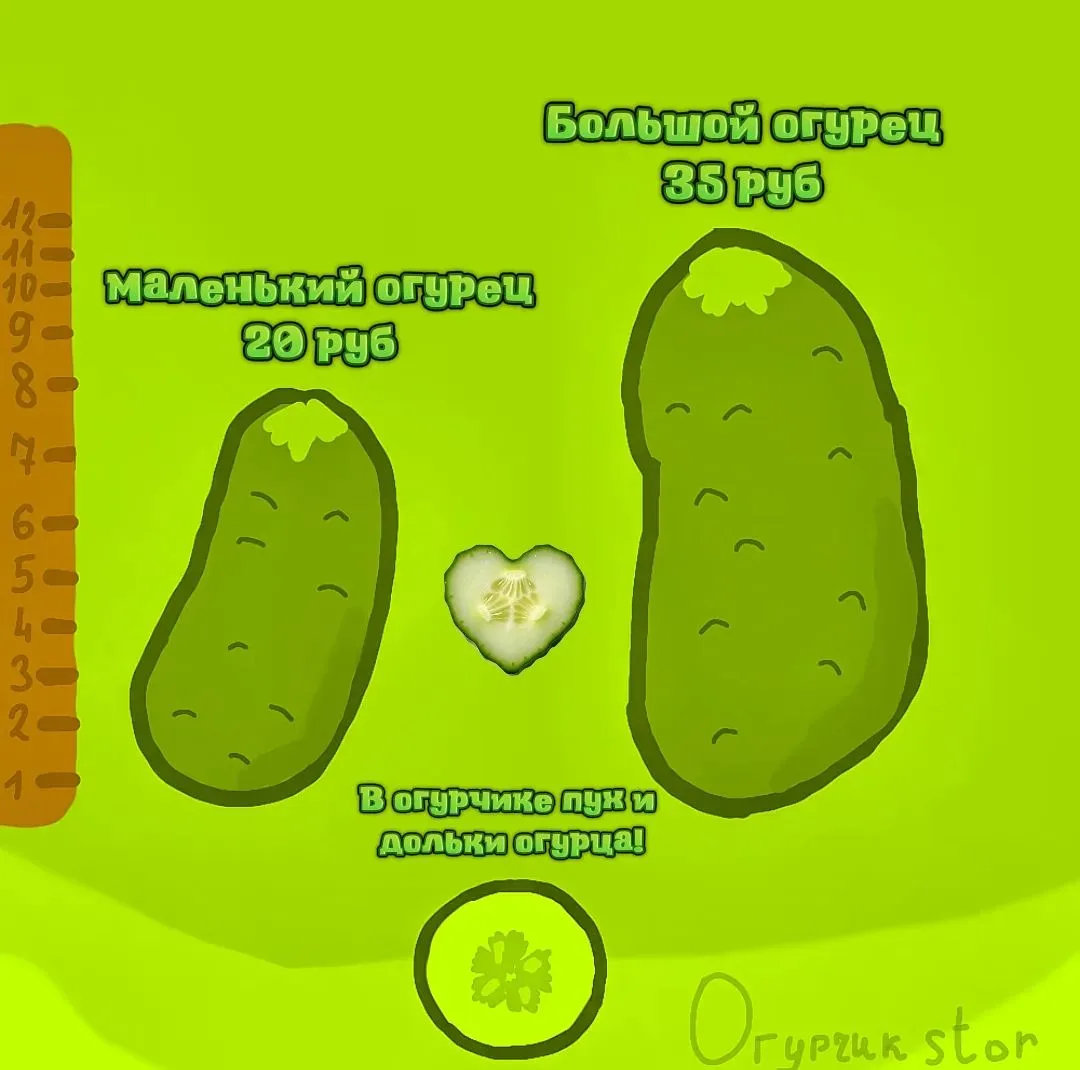 НАШИ ЦЕНЫ🥒