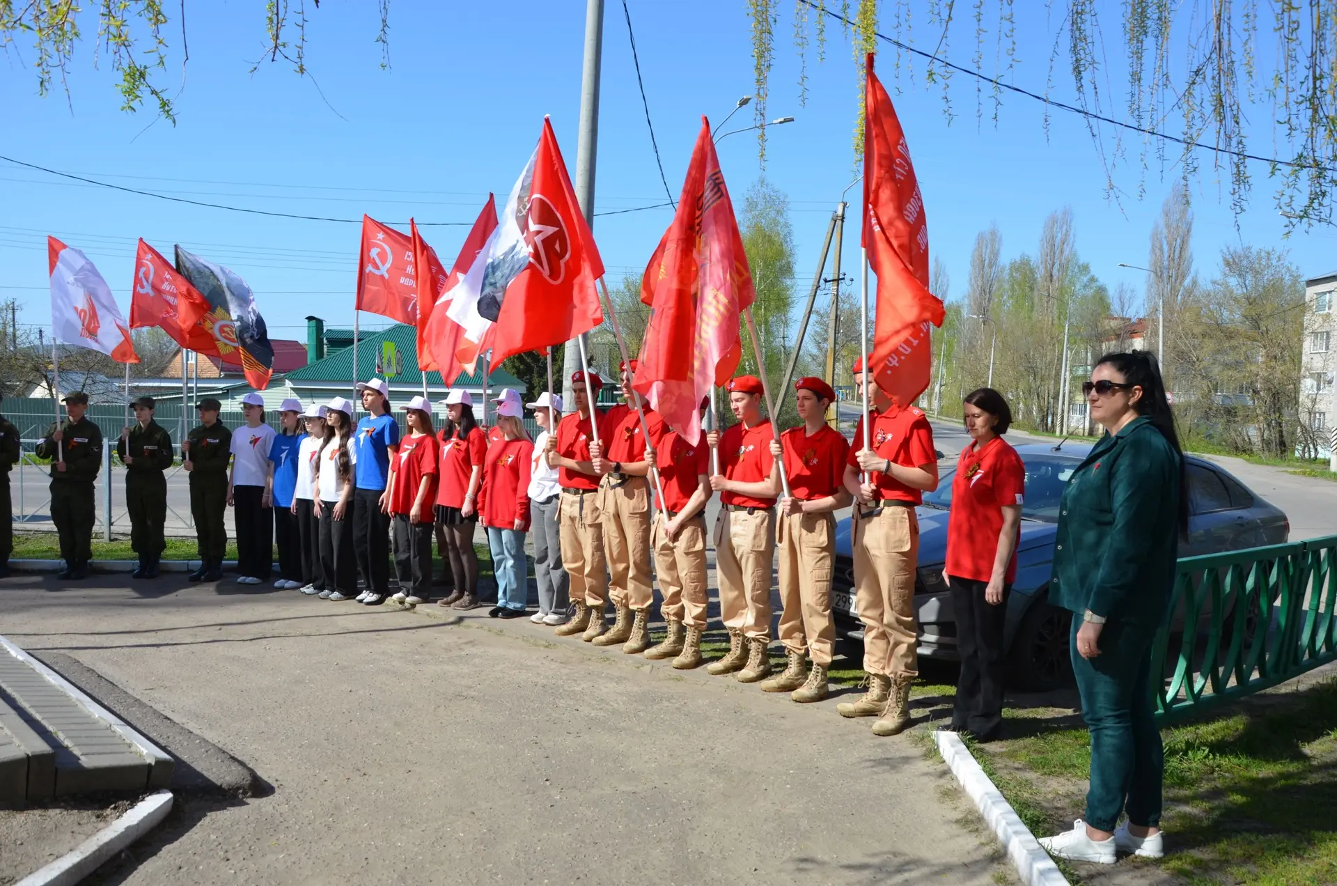МАРШ ПОБЕДЫ  5 мая в Кирсановском муниципальном округе стартовал масштабный патриотический проект пе
