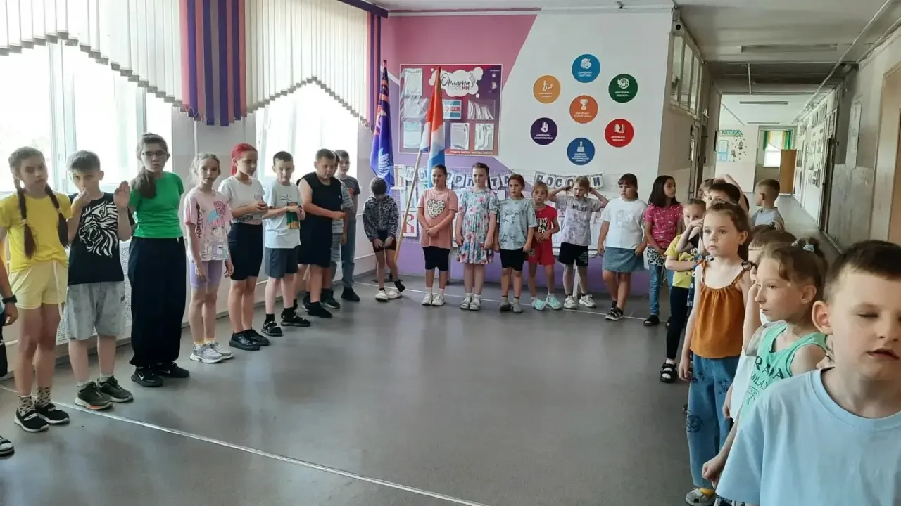 ✨«Сегодня состоялось торжественное закрытие первой лагерной смены . За время, проведенное вместе, ре