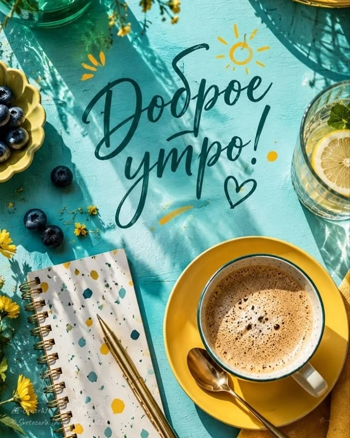 Доброе утро, мои дорогие друзья!